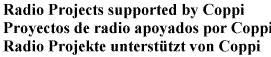 Radio projects supported by Coppi